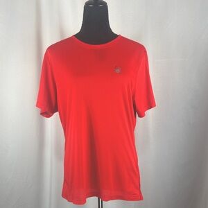 Spyder Vibrant Red Short Sleeve Athletic Tee